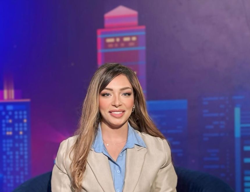 الاعلاميه أنجل جمال تستعد لتقديم برنامجها العقاري الاقتصادي الجديد " أرض صلبه " علي قناه الشمس
