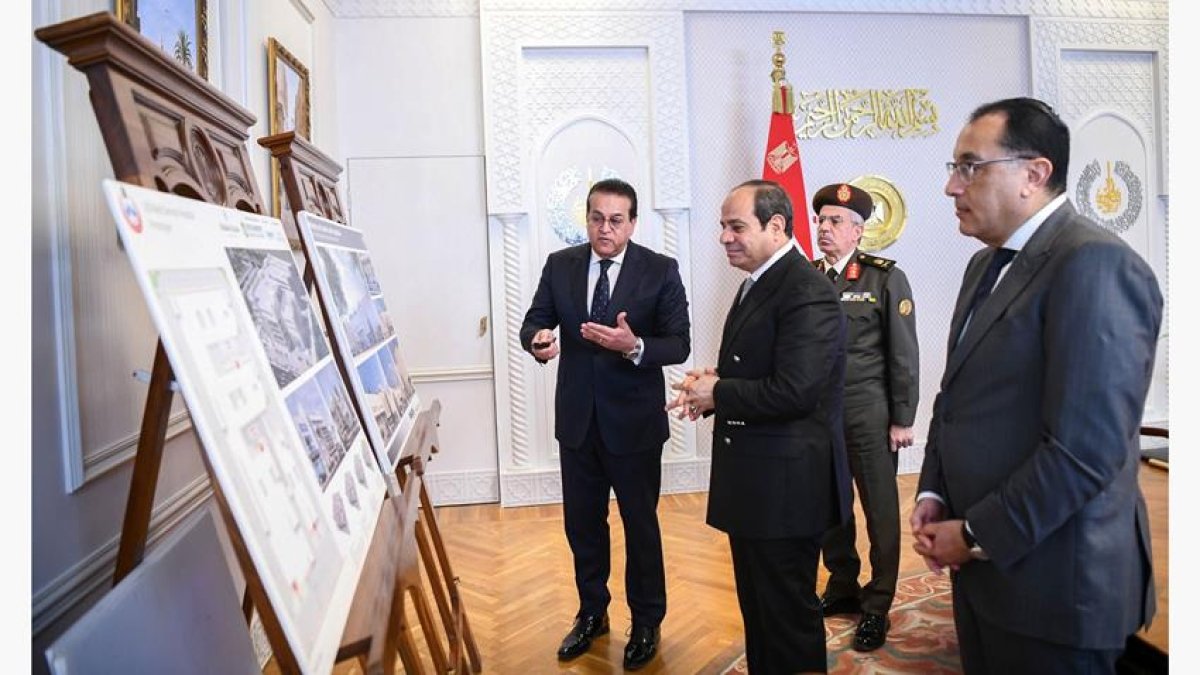 الرئيس السيسي يتابع تطوير منظومة الصحة في مصر