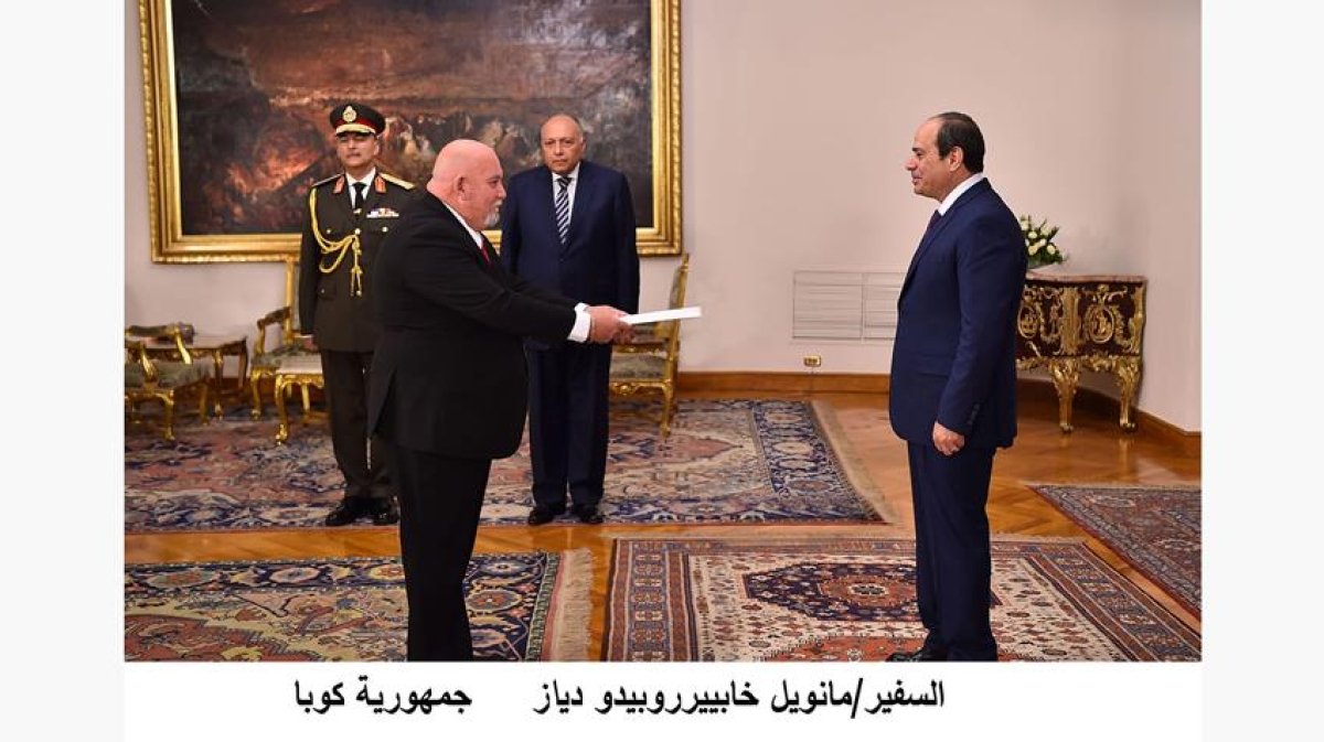 عاجل: الرئيس السيسي يتسلم أوراق اعتماد عدد من السفراء المعتمدين لدى جمهورية مصر العربية (فيديو)