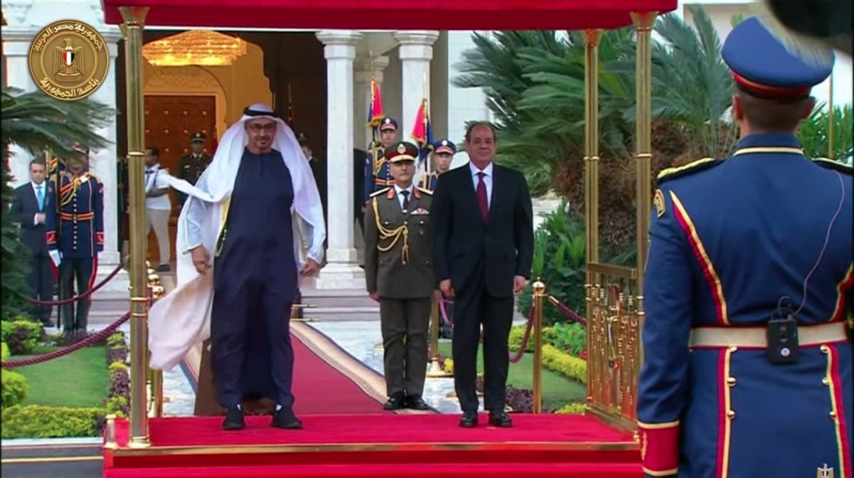بث مباشر.. الرئيس السيسي يستقبل الشيخ محمد بن زايد رئيس دولة الإمارات بقصر الاتحادية