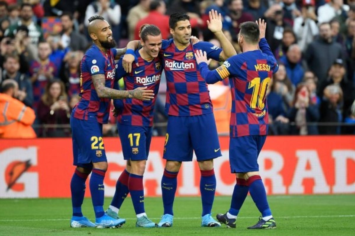 برشلونة يفوز على بلباو 0/1 بالدوري الإسباني