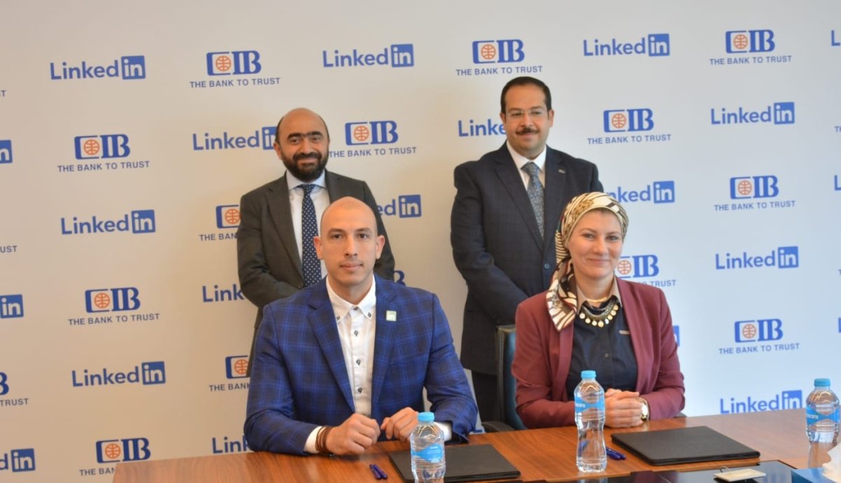 البنك التجاري الدولي- مصر يوقع مذكرة تفاهم مع منصة LinkedIn لتعزيز مهارات وخبرات الشباب 