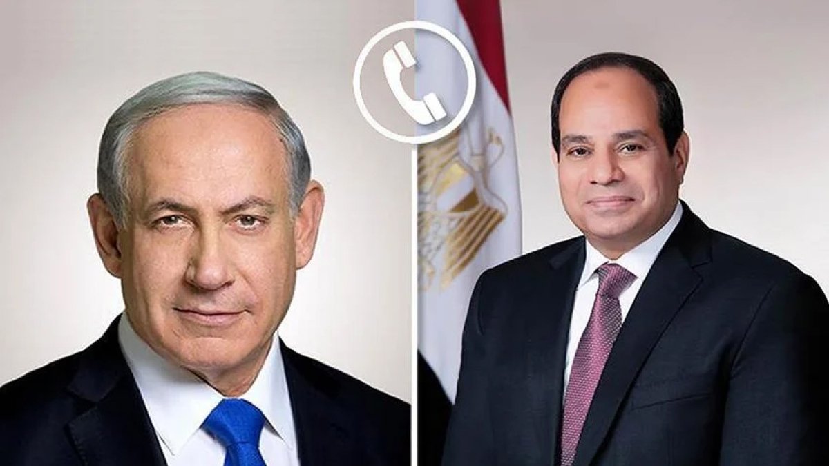الرئيس السيسي يتلقى اتصالًا هاتفيًا من رئيس الوزراء الإسرائيلي