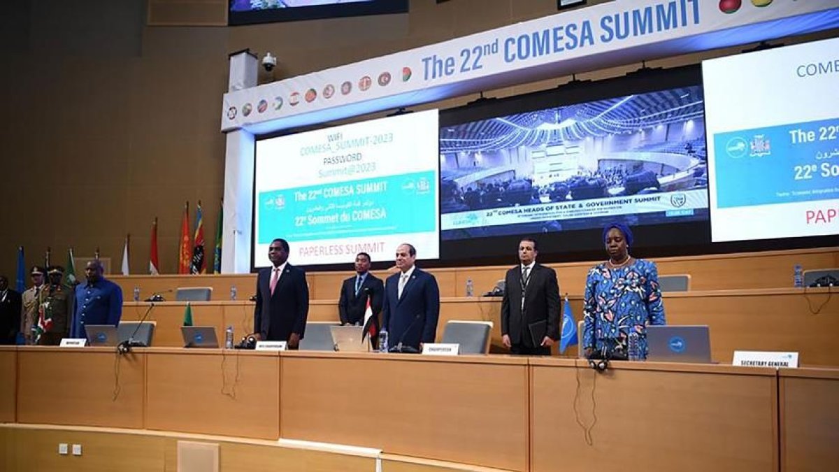 الرئيس السيسي يشارك في أعمال القمة الثانية والعشرين للسوق المشتركة للشرق والجنوب الأفريقي "كوميسا"