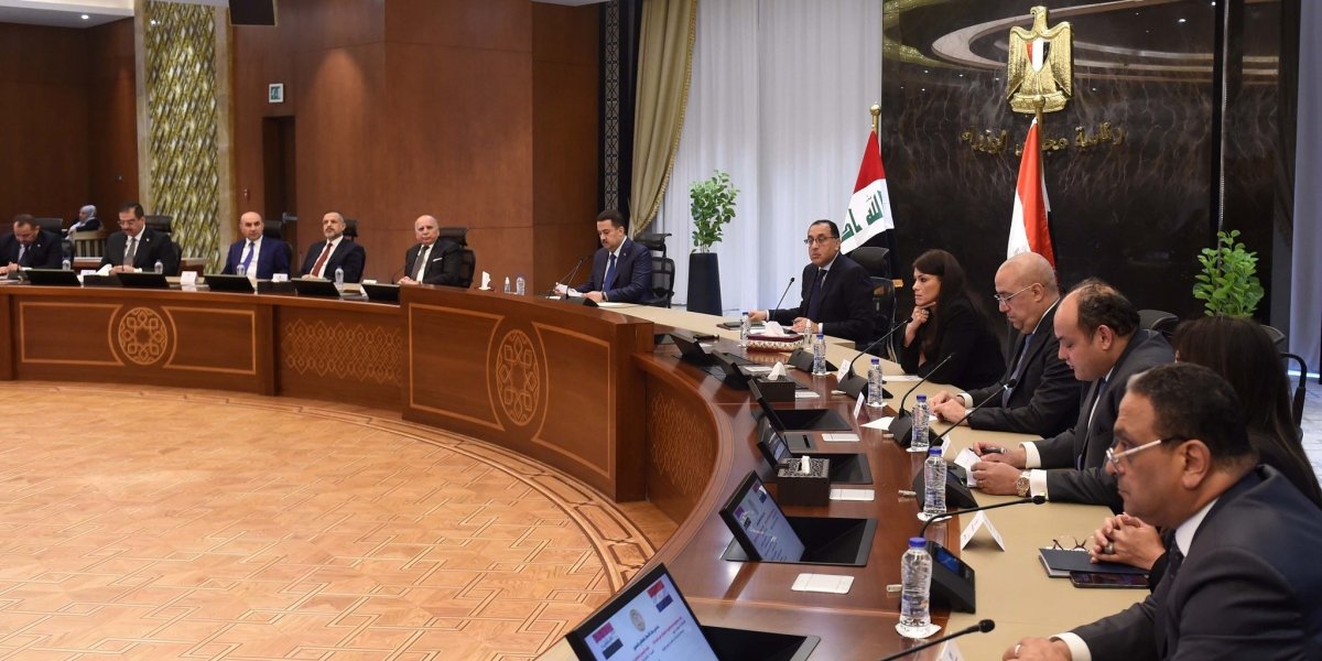 رئيسا وزراء مصر والعراق يفتتحان فعاليات منتدى رجال الأعمال المصري العراقي
