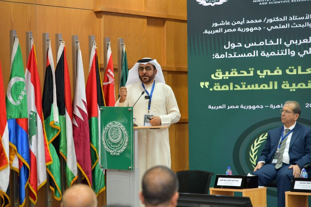 جامعة حمدان بن محمد الذكية تشارك بالمؤتمر العربي الخامس للتعليم العالي والتنمية المستدامة بالقاهرة