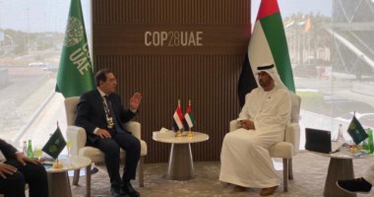 وزير البترول يلتقى الدكتور سلطان الجابر رئيس مؤتمر الأمم المتحدة للمناخ «COP28»