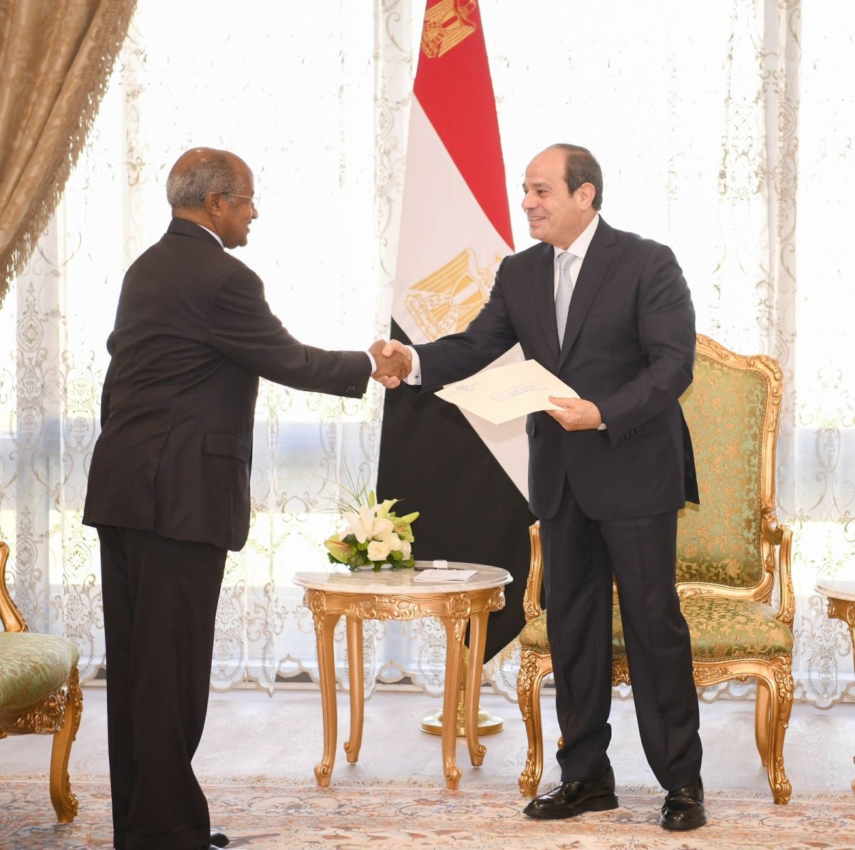 الرئيس السيسي يستقبل وزير الخارجية الإريتري لبحث آخر التطورات الإقليمية