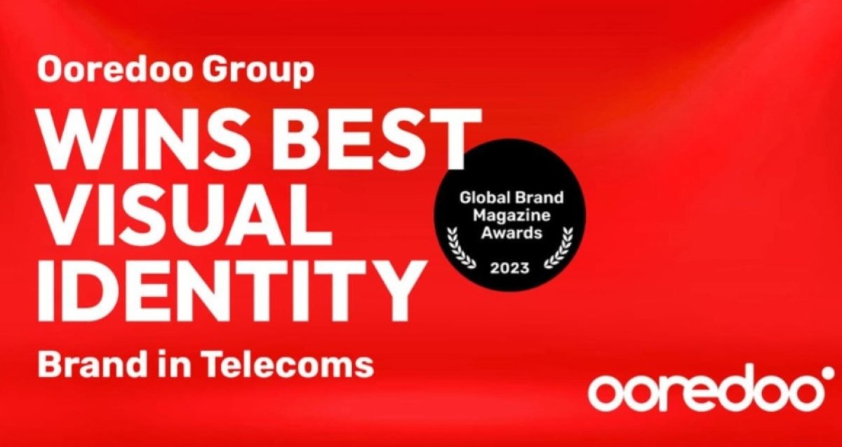 مجموعة 《Ooredoo》 تفوز بجوائز مرموقة من Global Brands Magazine Awards 2023