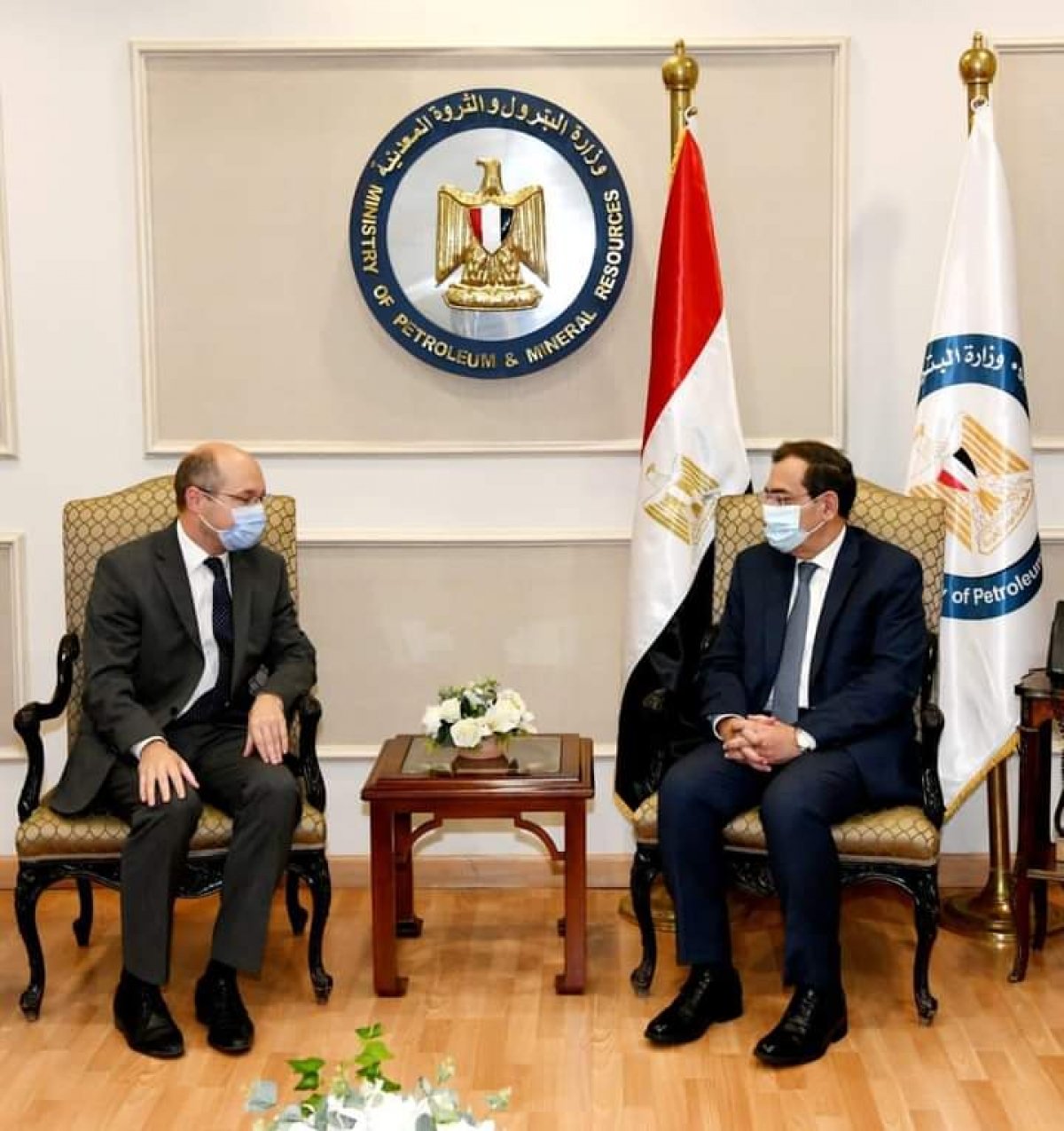 "الملا" يبحث مع السفير المجري لدى القاهرة سبل التعاون في مجال البترول والغاز