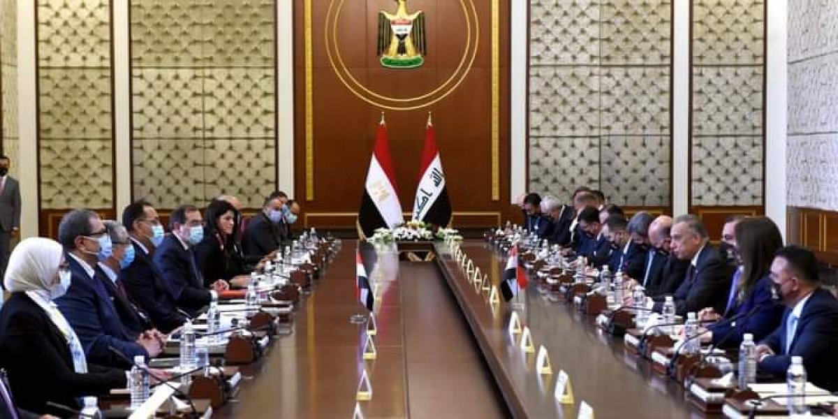 توافق مصري عراقي حول إنشاء آلية النفط مقابل الإعمار"..  ومدبولي:  نحمل رسالة تضامن إلى بلاد الرافدين