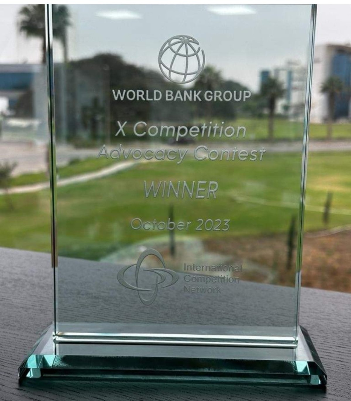 مصر تفوز بجائزة البنك الدولي عن 《الاستراتيجية الوطنية لدعم سياسات المنافسة والحياد التنافسي》
