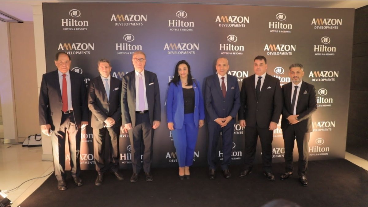 Amazon Developments, Hilton contract to manage a 5-star hotel within Capital Diamond Tower 