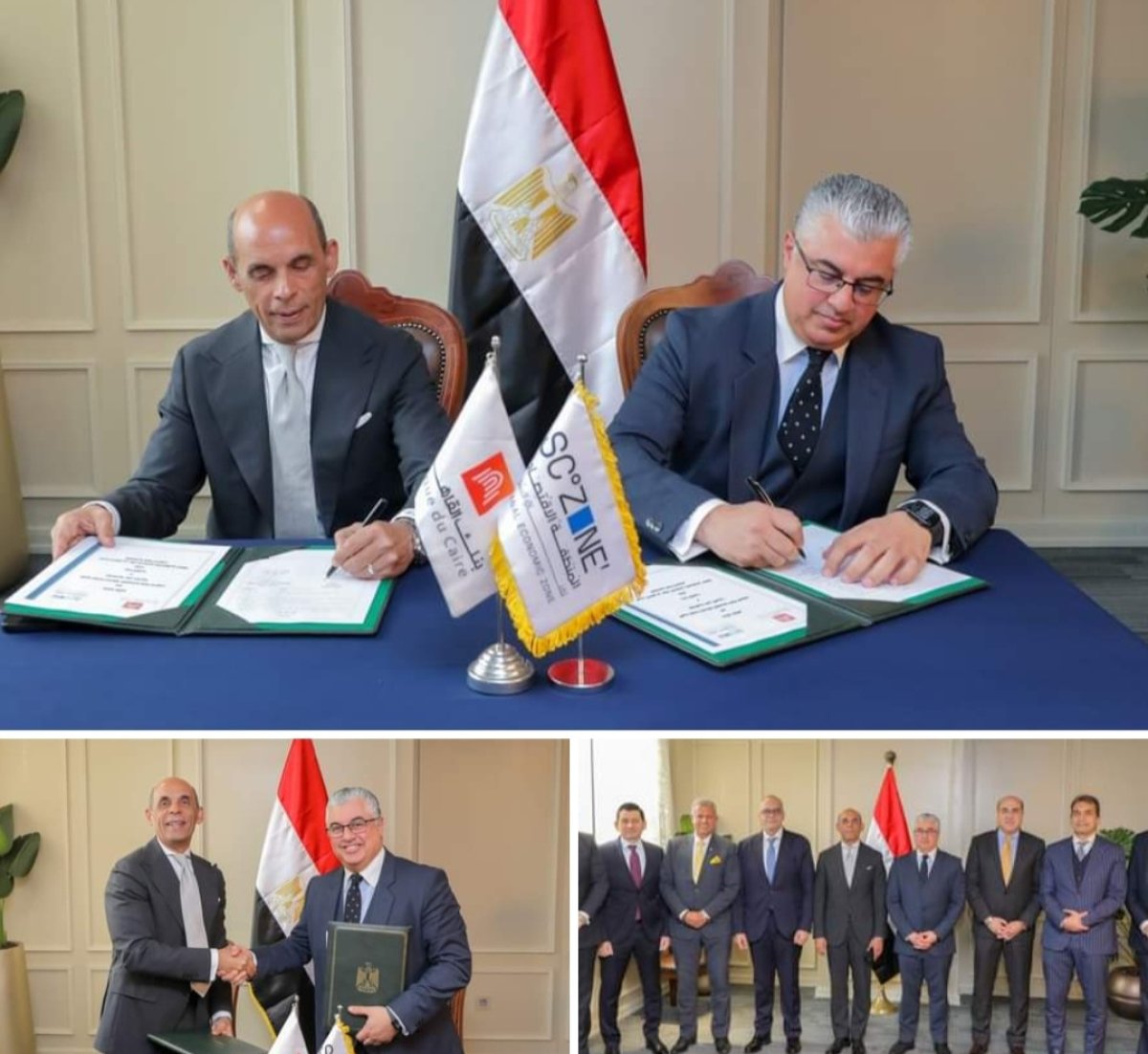 اقتصادية قناة السويس توقع بروتوكول تعاون مع بنك القاهرة لدعم الخطة الترويجية للمنطقة