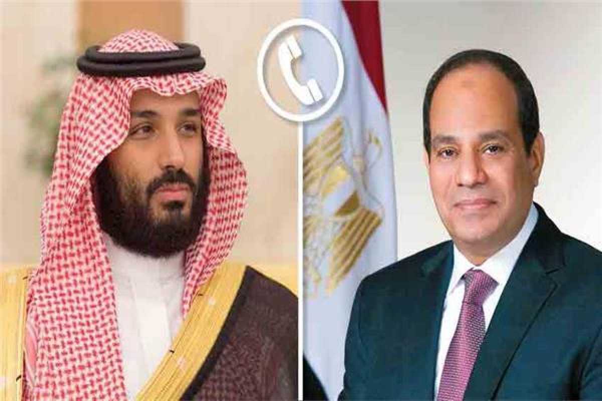 الرئيس السيسي يتلقى اتصالًا هاتفيًا من ولي العهد السعودي