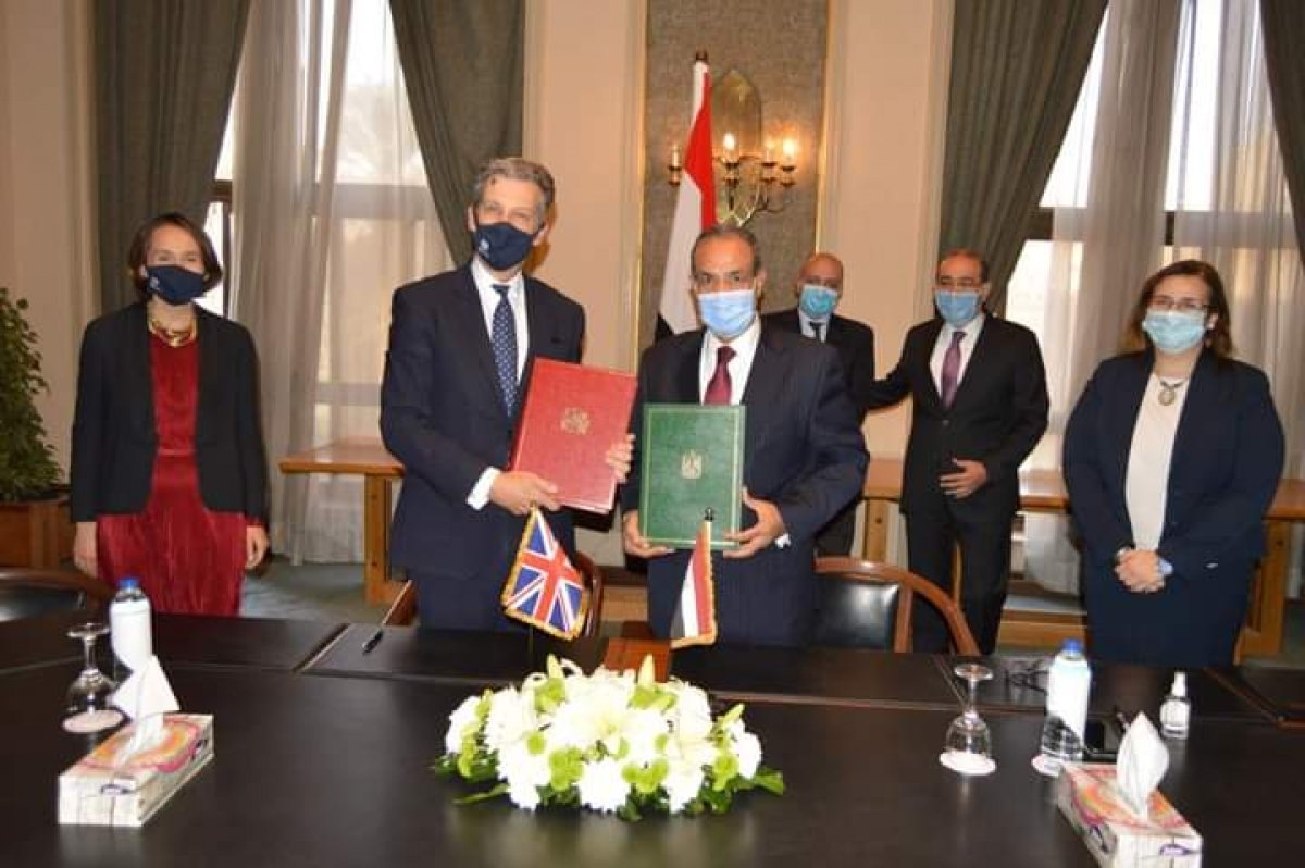 الحكومة توقع إتفاقية المشاركة المصرية البريطانية مع المملكة المتحدة  