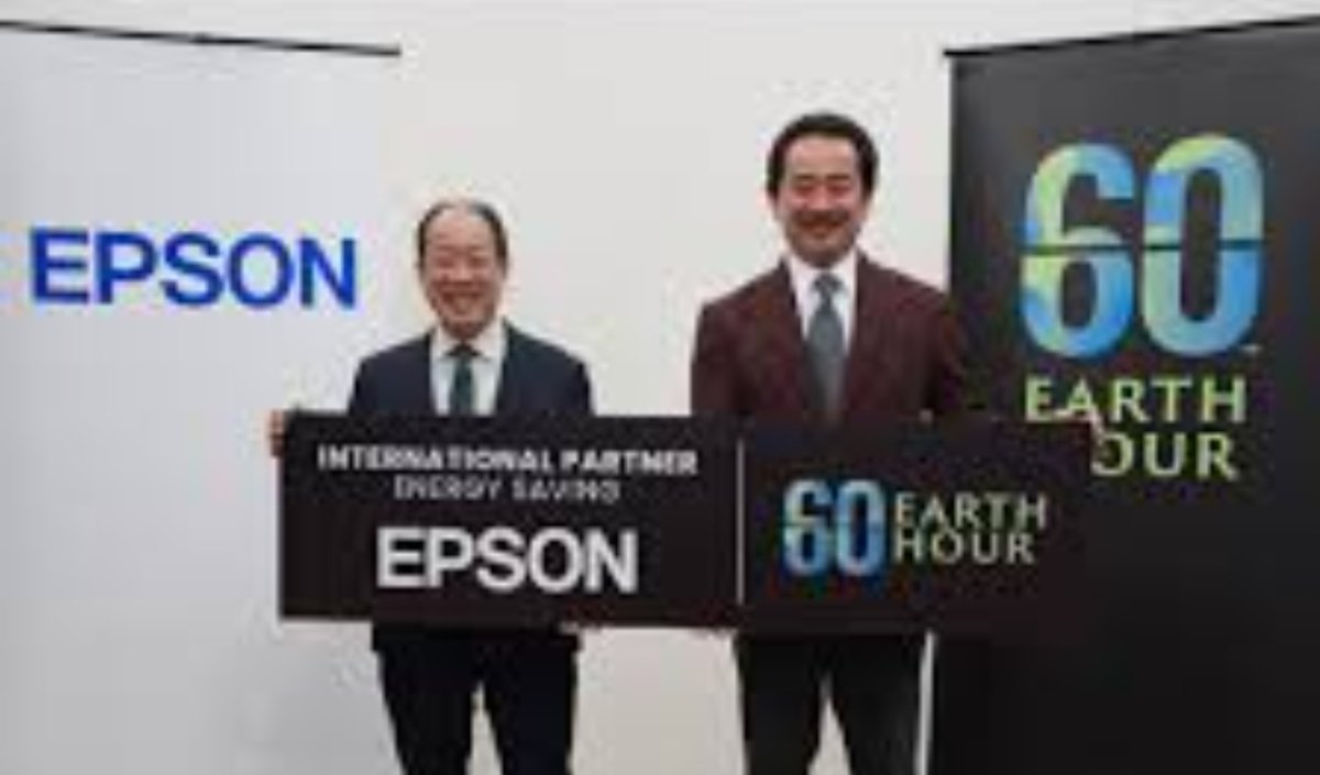 إبسون تصبح أول شريك مؤسسي دولي لمبادرة ساعة الأرض