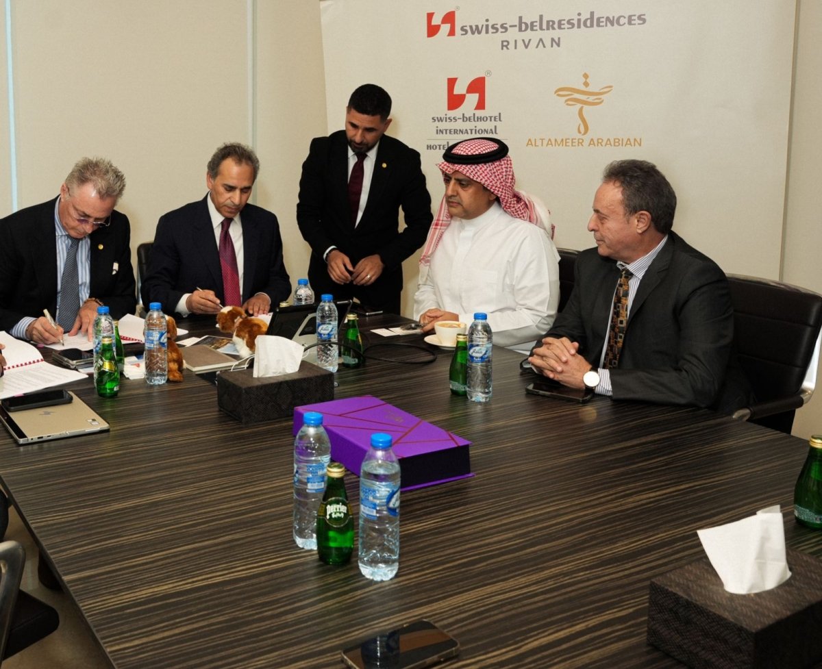 التعمير العربية» تتعاقد مع Swiss-Belhotel International ذات العلامة التجارية العالمية لتنفيذ المرحلة الثالثة لمشروع «Swiss-Belresidences Rivan» بمنطقة R7 