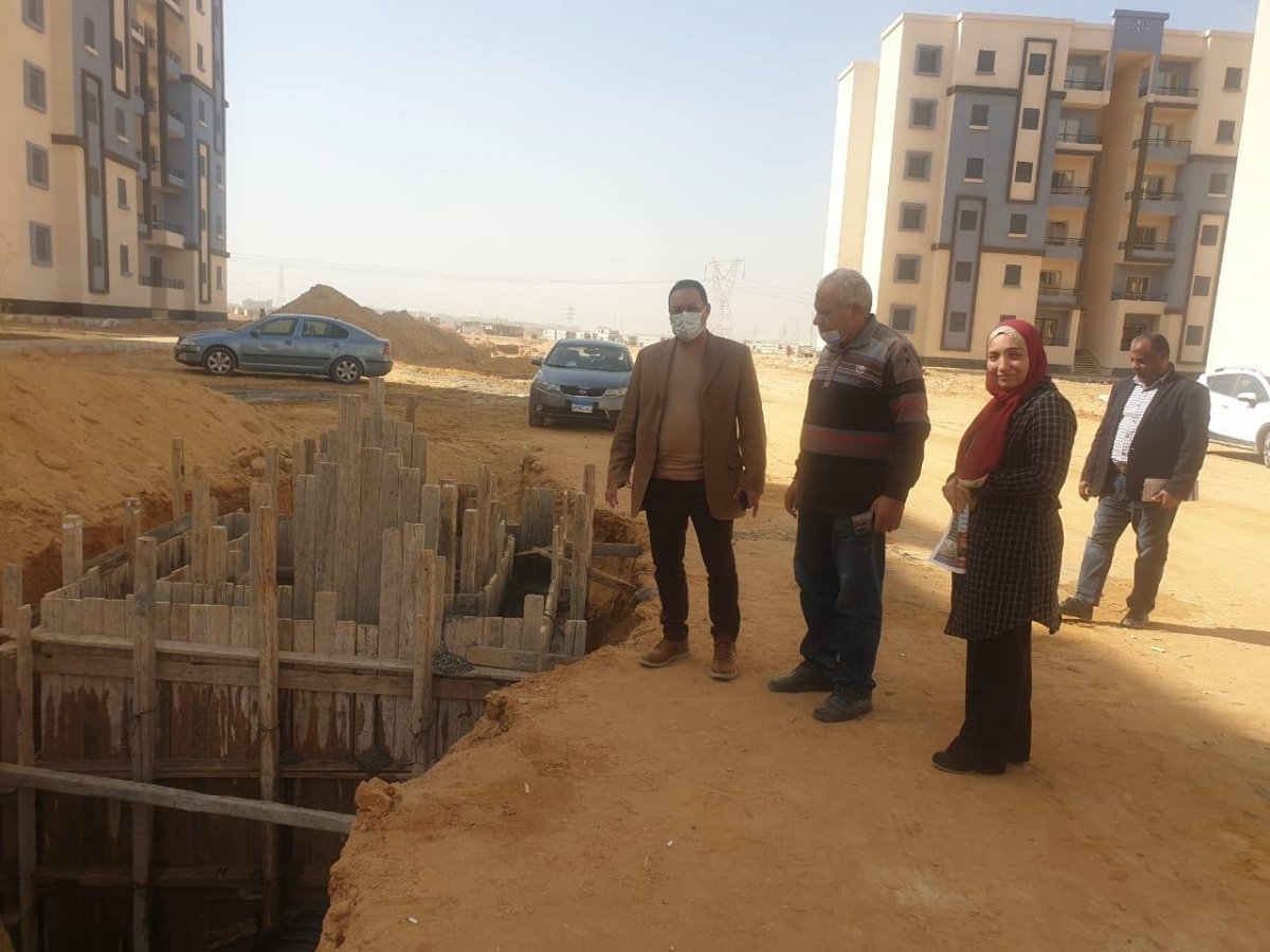 مسئولو جهاز "حدائق العاصمة" يتفقدون 29 الف وحدة سكنية بمبادرة الرئيس "سكن كل المصريين"