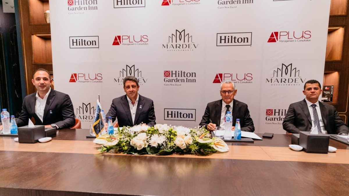 شركة «Mardev Development» تطلق فندق «Hilton Garden Inn» في مدينة زايد الجديدة بالشراكة مع «Hilton» 