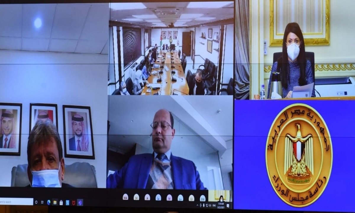 وزيرة التعاون الدولي ترأس الجانب المصري في الاجتماع التحضيري على المستوى الوزاري للجنة العليا المصرية الأردنية المشتركة