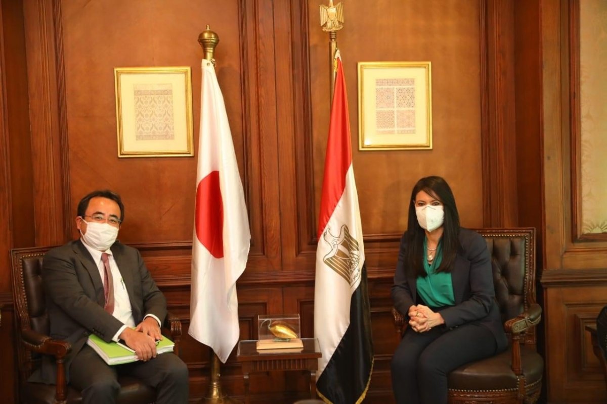 وزيرة التعاون الدولي تلتقي المدير الإقليمي للجايكا في أول زيارة رسمية لمصر