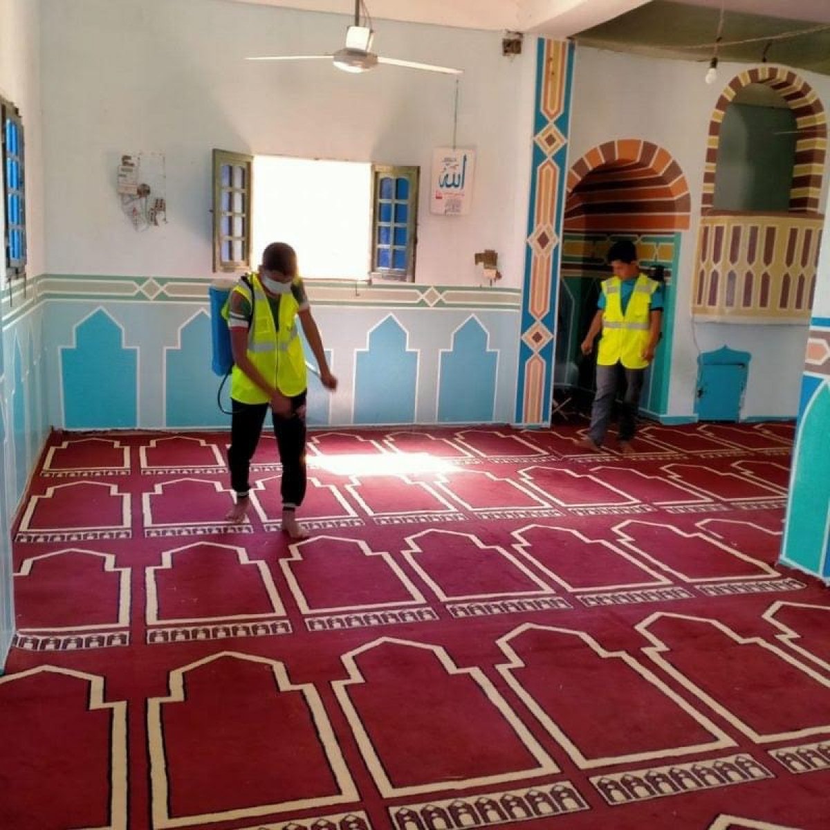 بالصور: الأوقاف تواصل حملتها الموسعة لنظافة وتعقيم المساجد خلال شهر رمضان على مستوى الجمهورية