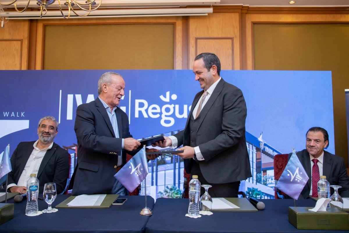 شركة «Najma Walk»  تعلن عن شراكة استراتيجية مع «IWG» لإدارة المساحات الإدارية بمشروعها تحت علامة «Regus»