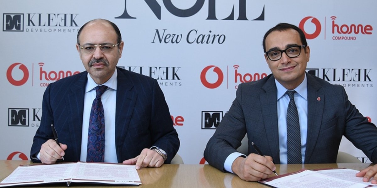 شركة كلييك للتطوير العقاري تتعاون مع «ڤودافون مصر» لتوفير خدمات الاتصالات المتكاملة لمشروع «NOLL New Cairo»
