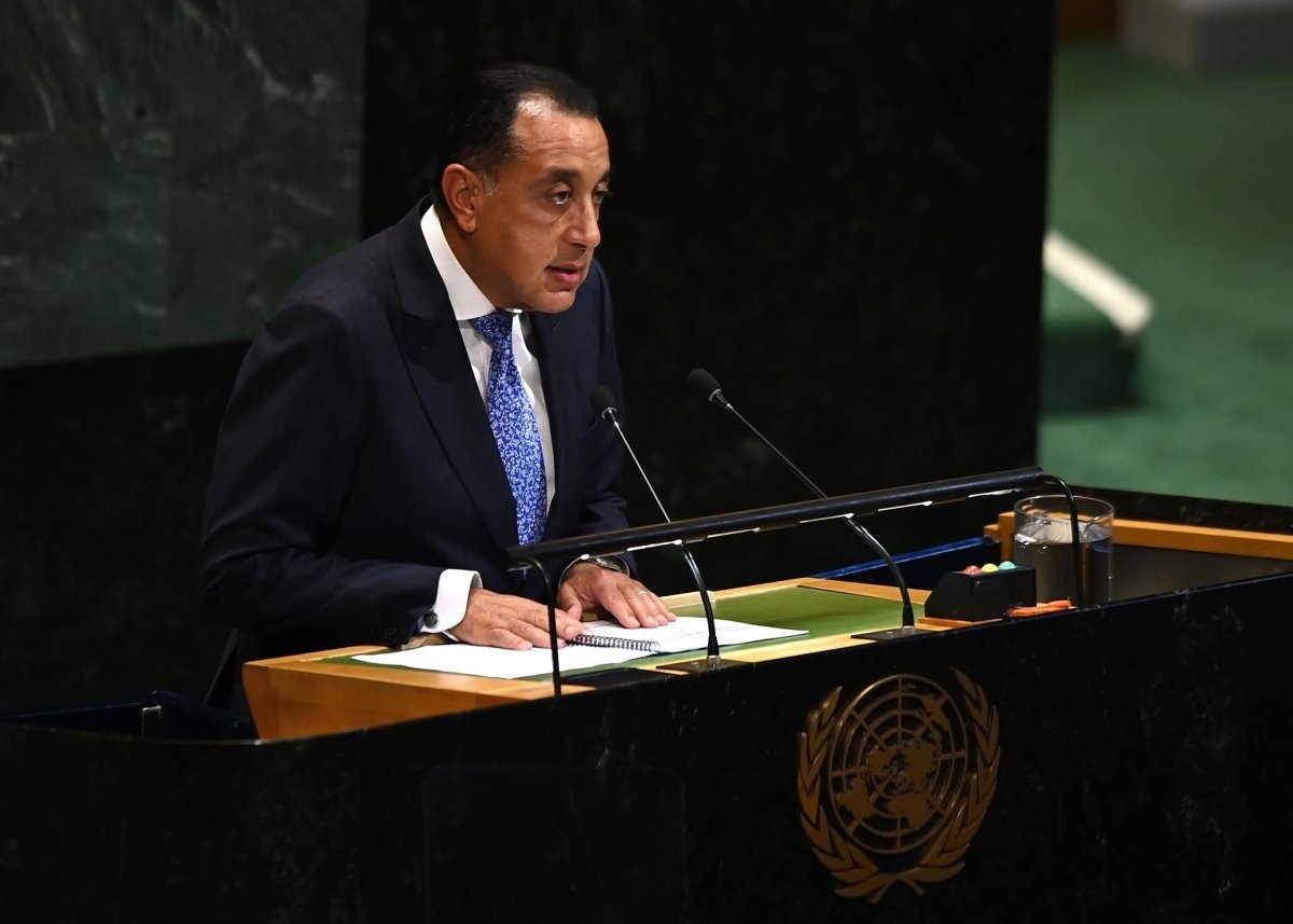 رئيس الوزراء يلقي كلمة مصر في المؤتمر الدولي رفيع المستوى حول "التسوية السلمية للقضية الفلسطينية وحل الدولتين" بمبنى الأمم المتحدة فى نيويورك