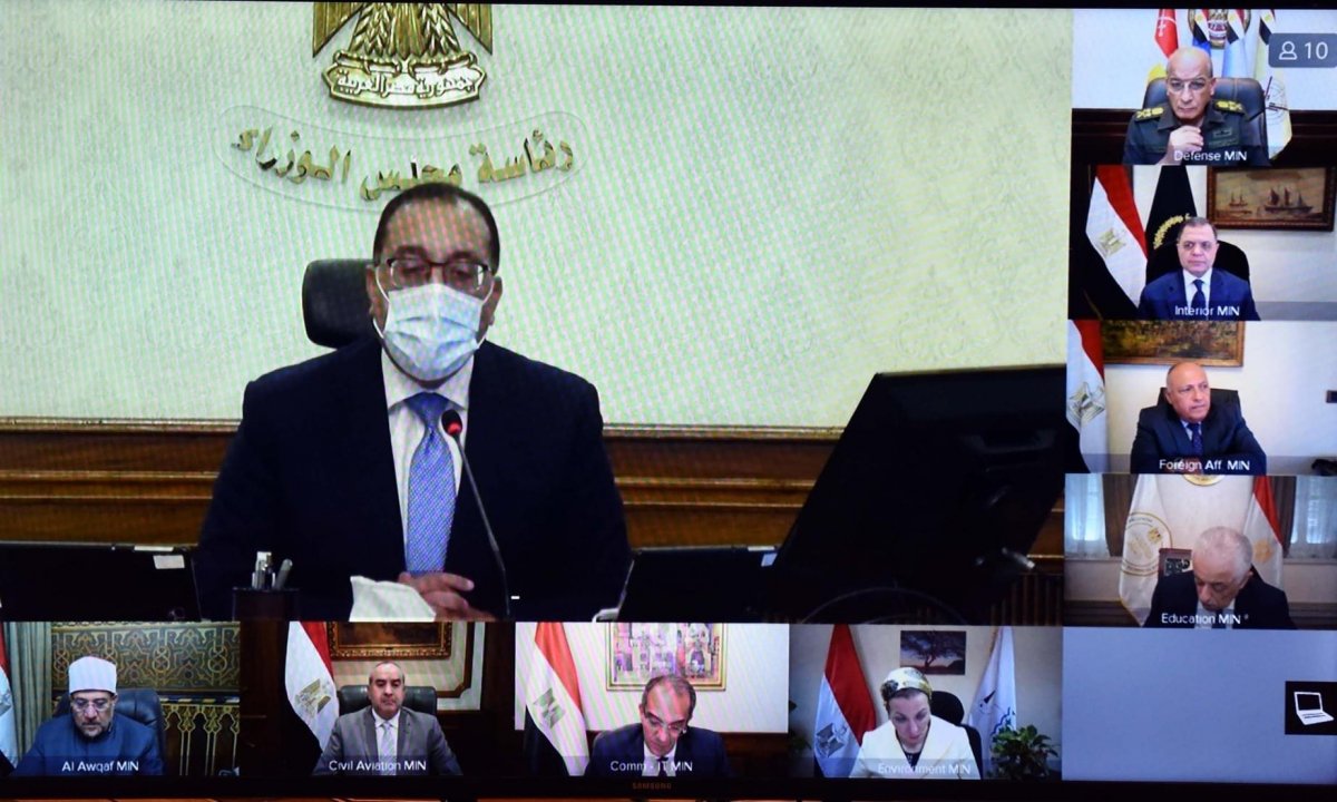 مجلس الوزراء يهنئ الرئيس والشعب المصرى بمناسبة الإحتفال بالذكرى الثامنة لثورة 30 يونيو