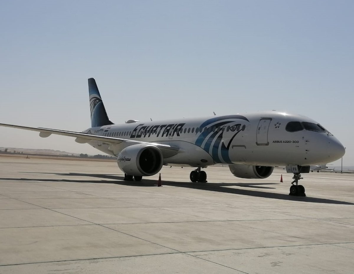انطلاق أولى رحلات مصر للطيران بين شرم الشيخ والأقصر بعد توقف دام ٦ سنوات.