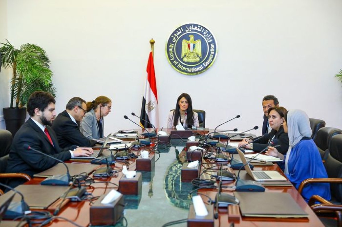 "المشاط" تعقد اجتماعًا موسعًا لبحث الشراكة بين مصر والبنك الدولي