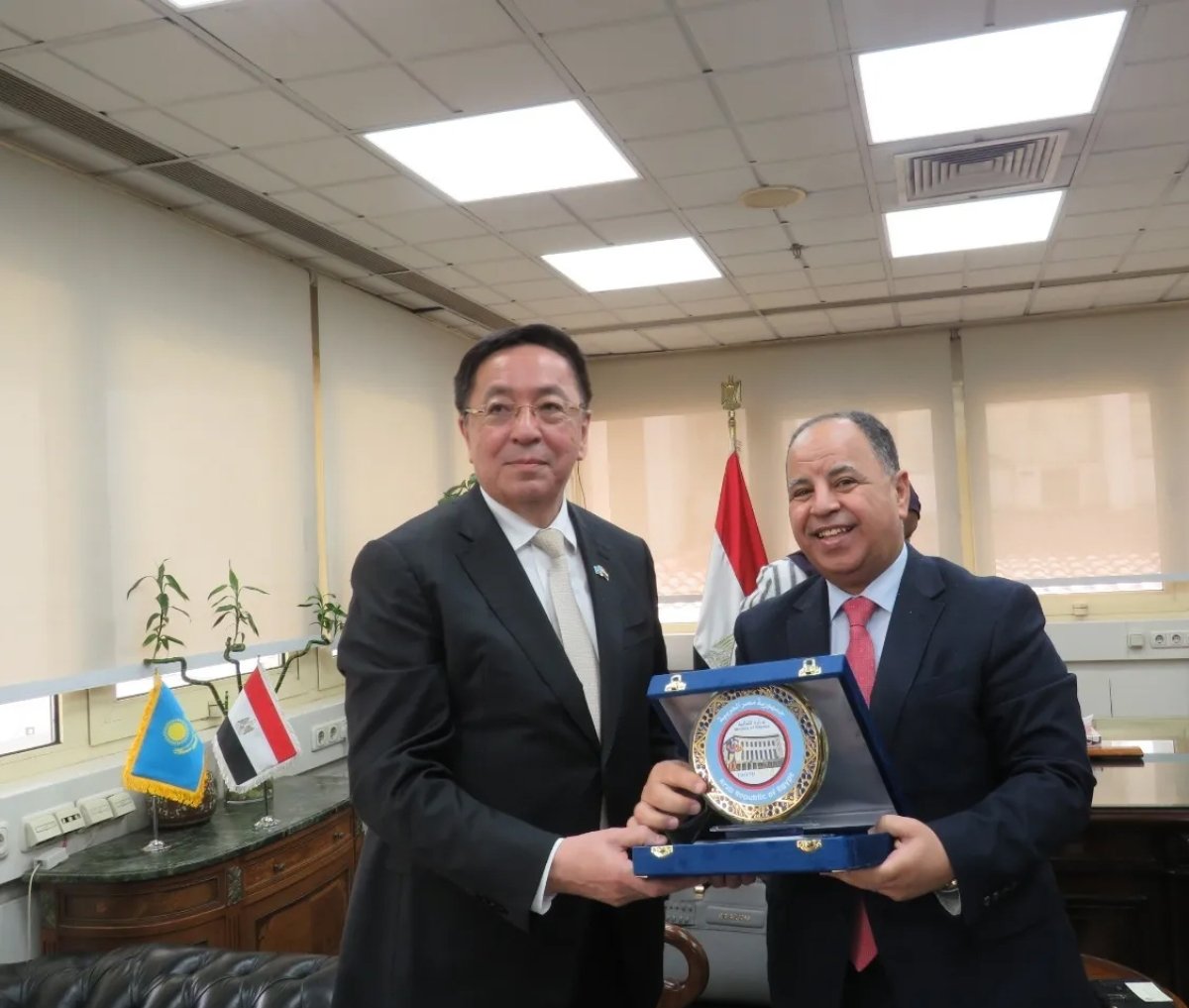 وزير المالية: تعزيز العلاقات الاقتصادية وتشجيع الاستثمارات بين مصر وكازاخستان