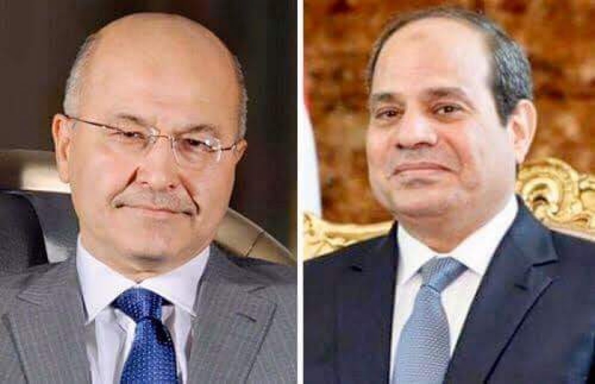  الرئيس السيسي يجري اتصالا هاتفيا بالرئيس العراقي 