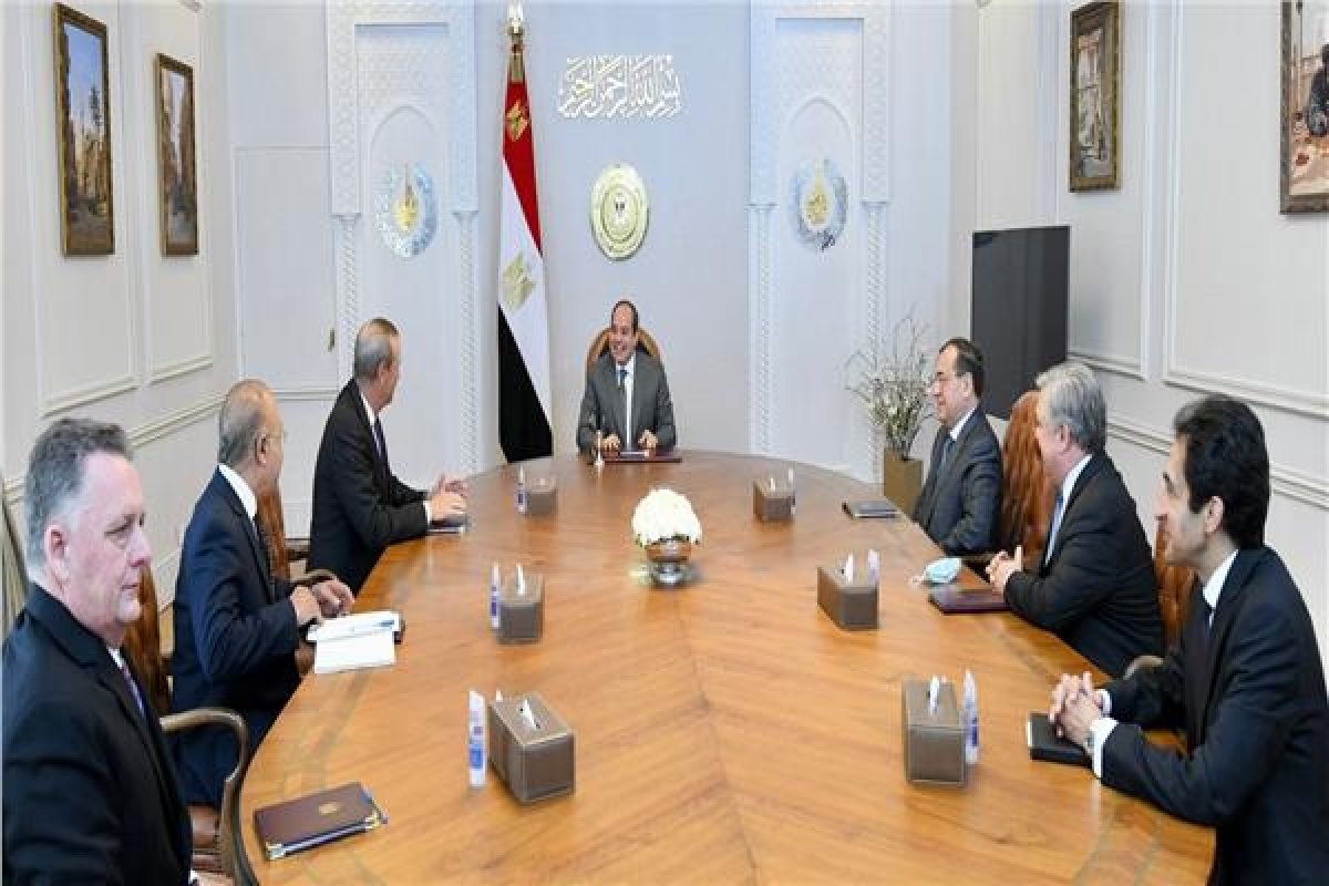 عاجل: الرئيس السيسي يؤكد دعم الدولة الكامل لأنشطة شركة شيفرون الأمريكية فى مصر