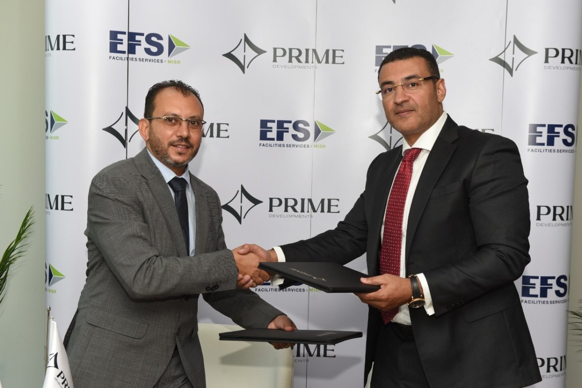 «برايم للتطوير العقارى » عقد اتفاق مع «EFS» لإدارة وتشغيل مشروعات الشركة فى العاصمة الإدارية 