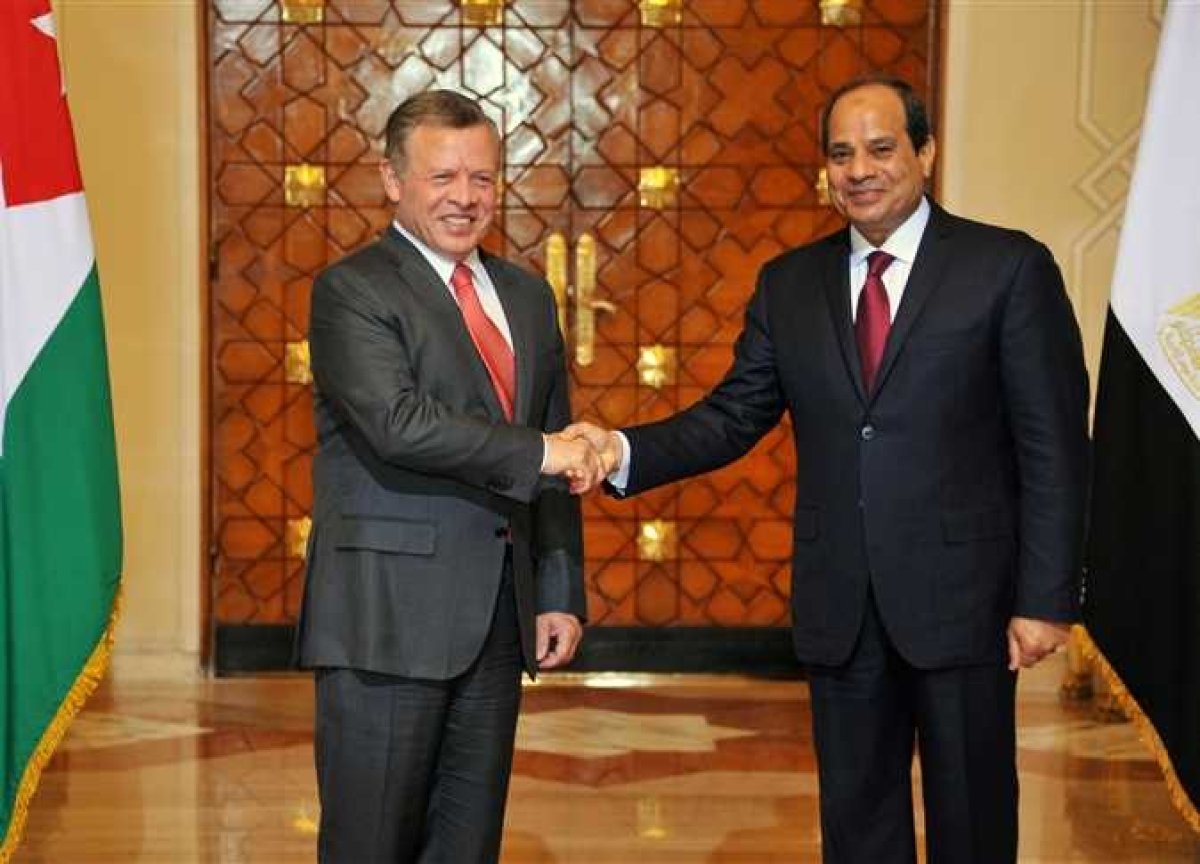 الرئيس السيسي يهنئ ملك الأردن بحلول عيد الأضحى المبارك
