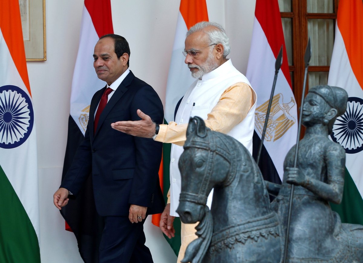 رئيس وزراء الهند يهنئ الرئيس السيسي بحلول عيد الأضحى المبارك