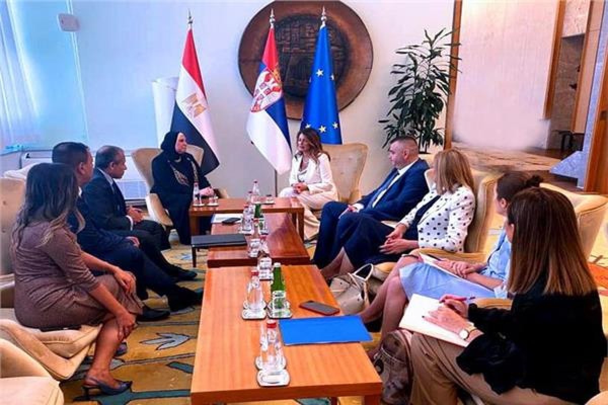 وزيرة الصناعة: 79.7 مليون دولار حجم التبادل التجاري بين مصر وصربيا في ٢٠٢١