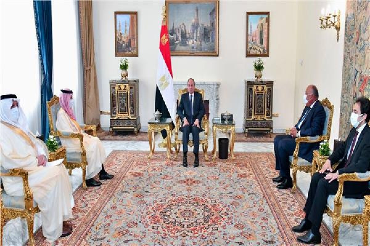 عاجل: الرئيس السيسي يستقبل وزير الخارجية السعودي
