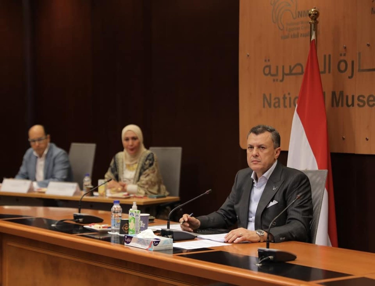 وزير السياحة والآثار يترأس أول اجتماع لمجلس إدارة هيئة المتحف القومي للحضارة المصرية