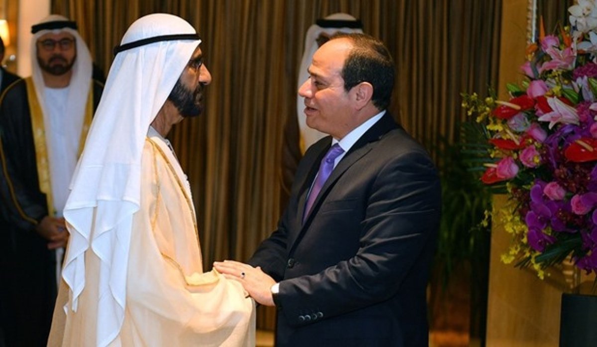 عاجل: الرئيس السيسي يستقبل محمد بن راشد بقصر الاتحادية