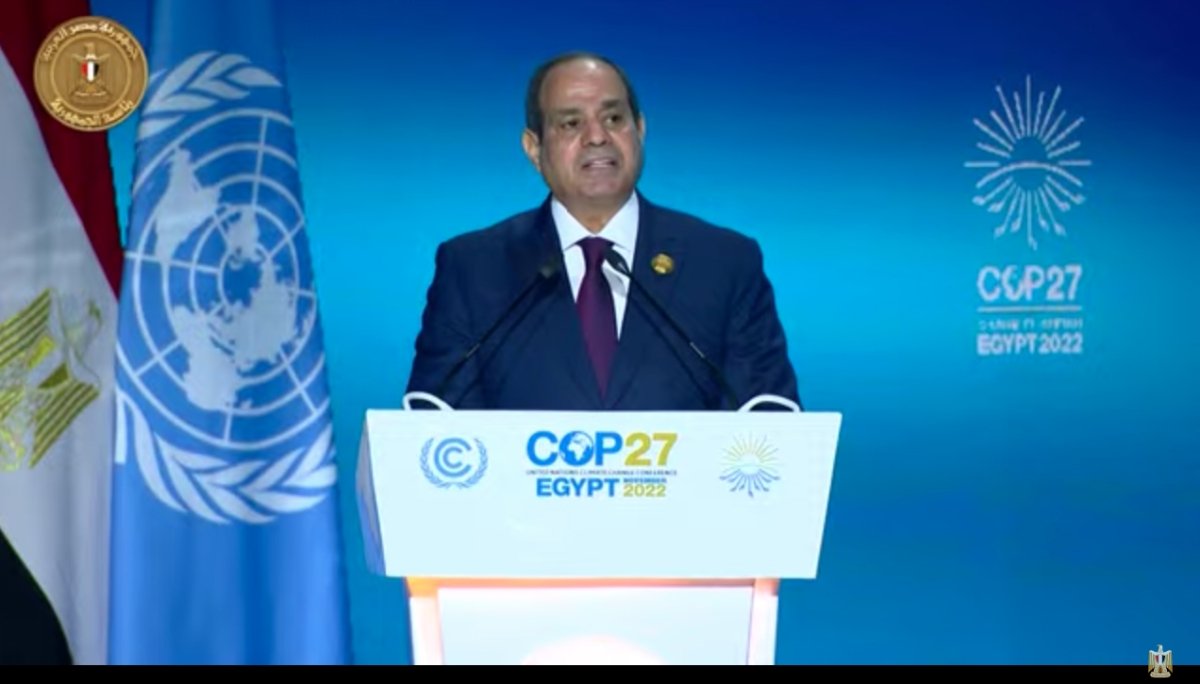 بث مباشر.. الرئيس عبد الفتاح السيسي يشهد انطلاق مؤتمر المناخ