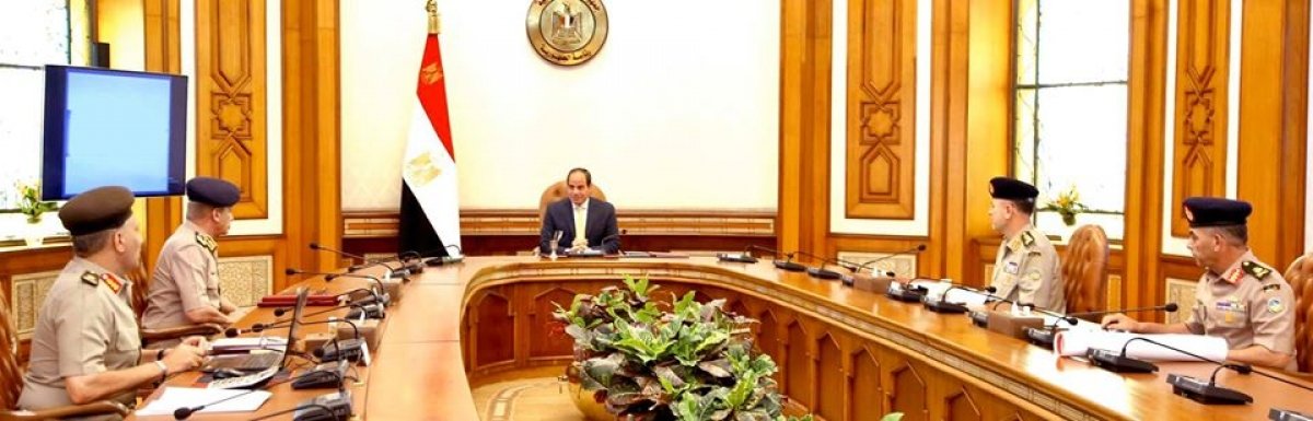 الرئيس السيسى يوجة بالأستعداد القتالى والجاهزية لحماية أمن مصر القومى 