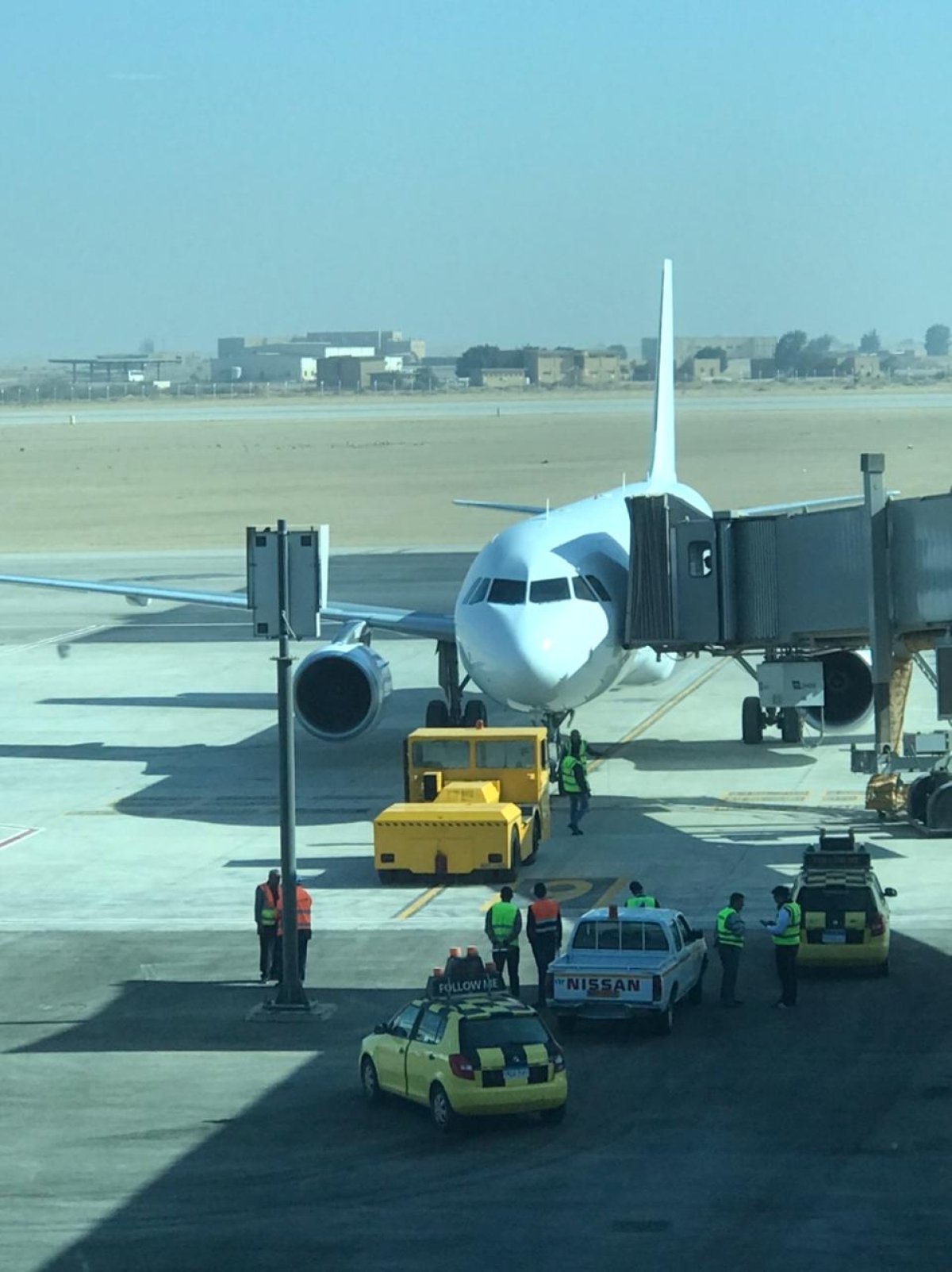 انطلاق أولى الرحلات الدولية من مطار سفنكس إلى مطار جدة