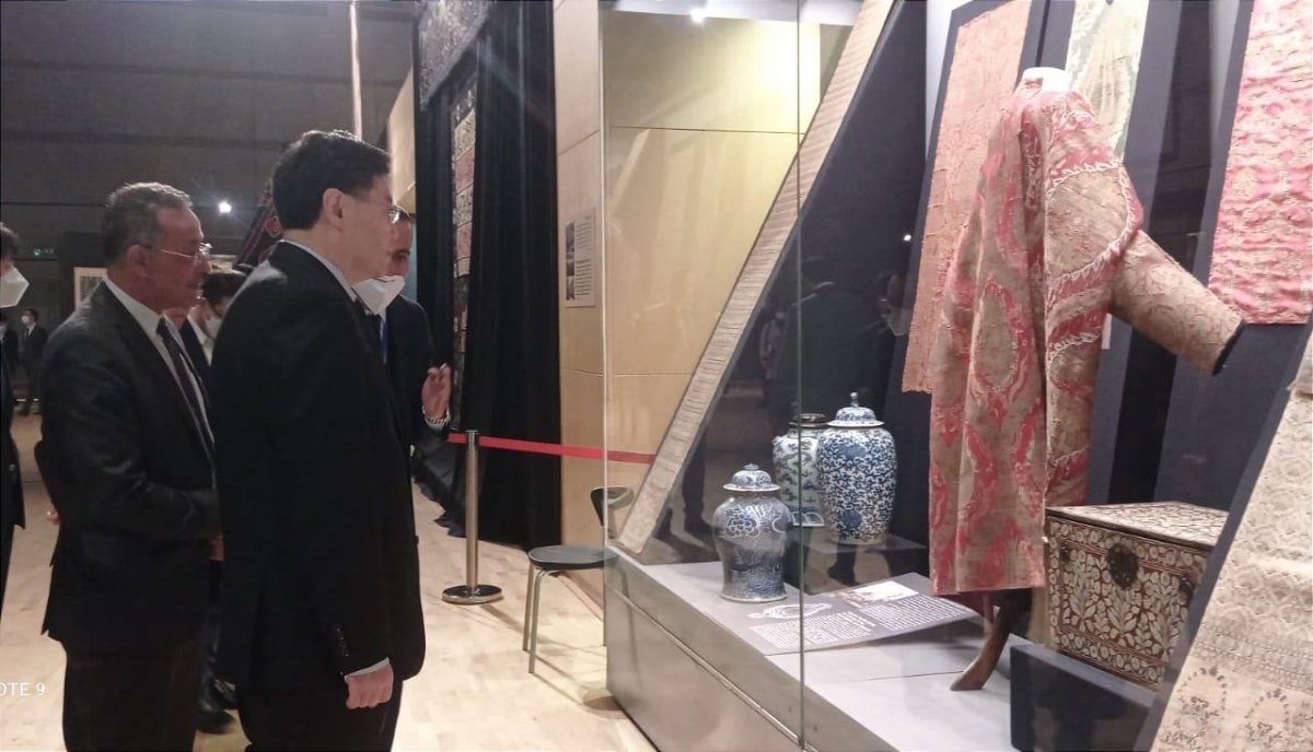 المتحف القومي للحضارة المصرية يستقبل وزير خارجية الصين