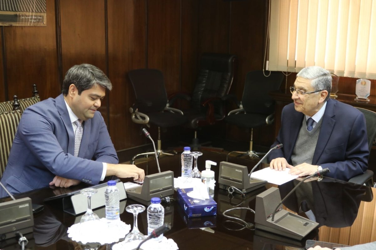 وزير الكهرباء يستقبل النائب الاول لوزير الطاقة الاوزباكستانى لبحث التعاون بين البلدين