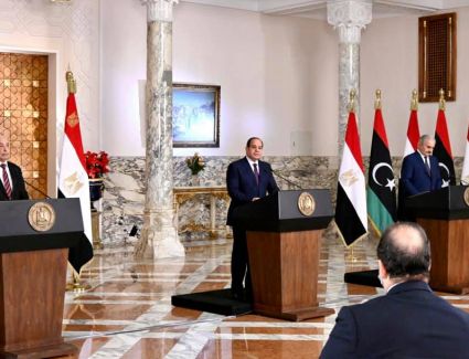 السيسى : اعلان القاهرة يتضمن مبادرة " ليبية - ليبية  " لحل الأزمة وأحذر من اصرار اى طرف على الحل العسكرى 
