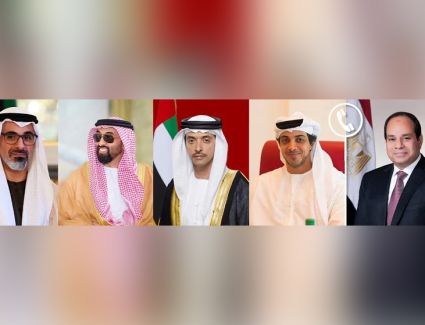 الرئيس السيسي يجري اتصالات هاتفية لتهنئة القيادات الجديدة في دولة الإمارات الشقيقة